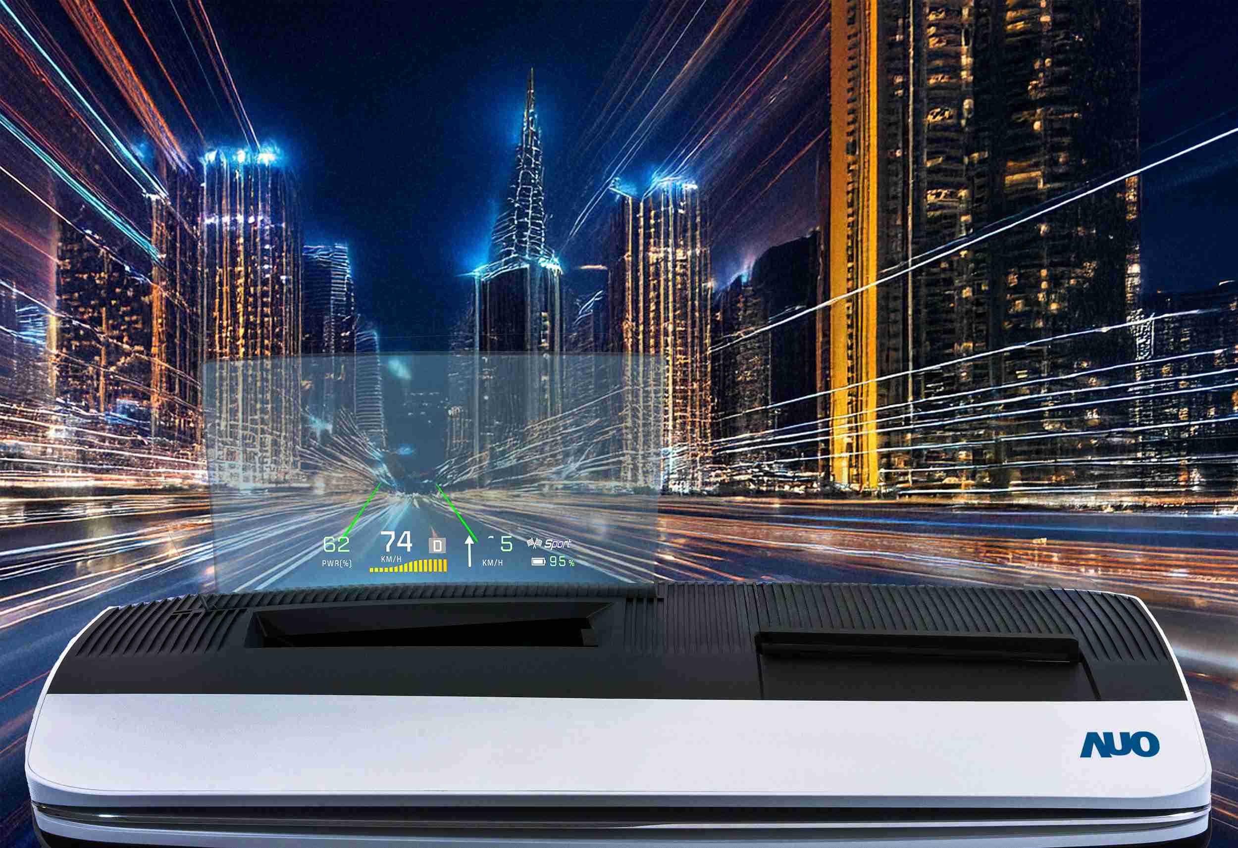 彩霸王推出13吋Micro LED抬头显示器，，提供高入眼亮度、、、、高色彩饱和度的显示质量，，，，在阳光下或黑暗中都清晰可见，，，并利用Micro LED模块体积小的优势，，，，解决车用空间有限的痛点