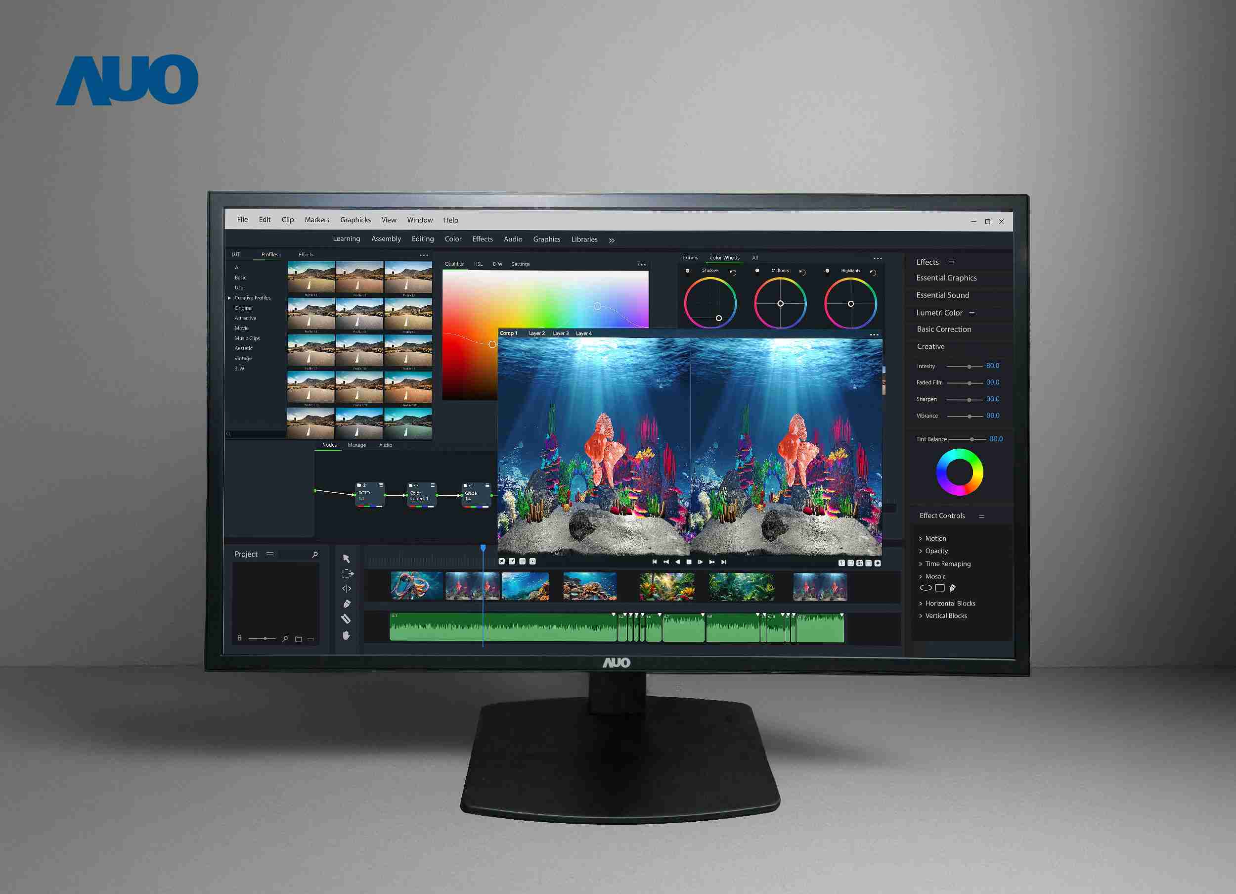 彩霸王开发32吋2D/3D专业桌上型显示器，，，拥有8K4K超高分辨率，，，，并以低串扰算法优化3D显示效果，，，搭载自动眼球追踪功能，，能实时调整3D图像，，，，进行实时2D与3D无缝共存窗口，，，，提供图像设计工作者突破二维接口的崭新工作氛围与效率